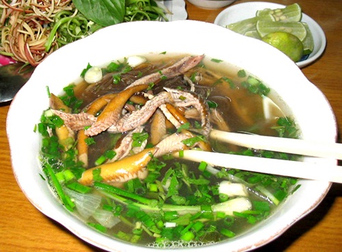 Ninh Binh eel vermicelli - an unforgettable dish