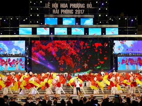 Hai Phong : préparation du 7e Festival des flamboyants rouges 2018