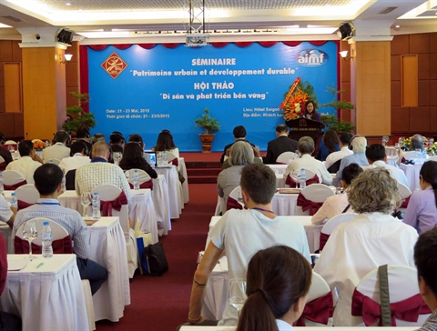 Colloque sur patrimoine urbain et développement durable