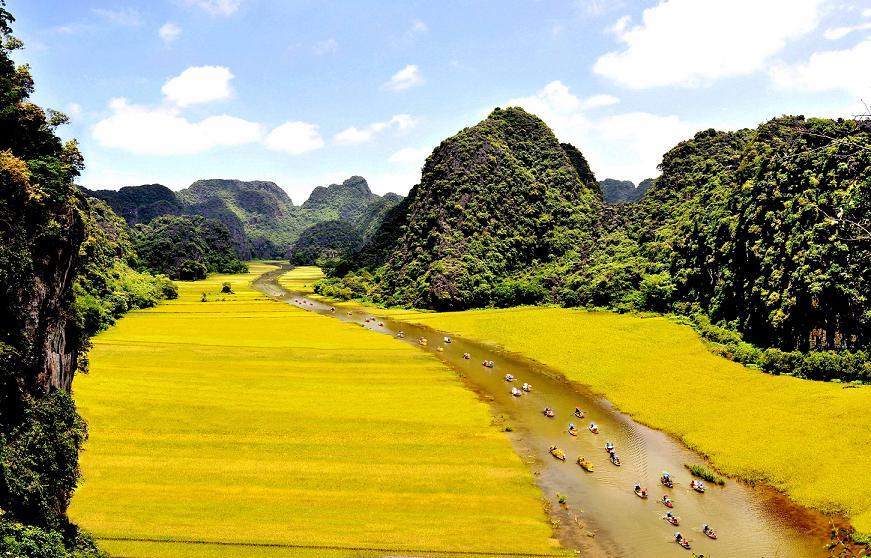 Semaine du tourisme de Ninh Binh 2018 intitulée “Couleur d’or de Tam Coc – Trang An”