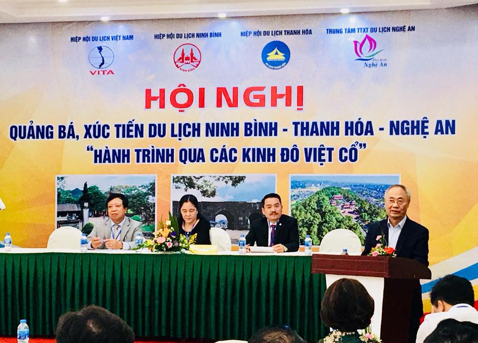 Conférence sur la promotion du tourisme de Ninh Binh – Thanh Hoa – Nghe An sous le thème “Parcour à travers les anciennes capitales vietnamiennes”