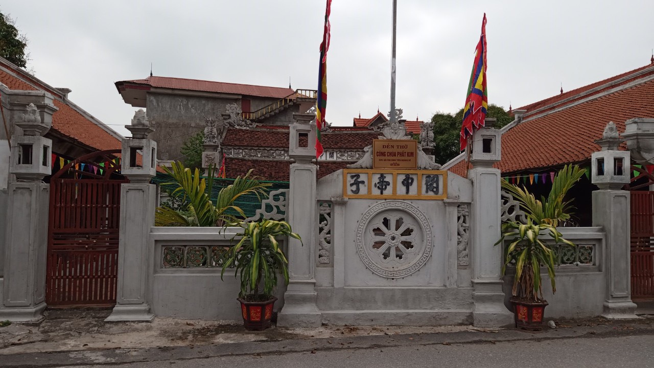 Le temple dédié à la princesse Phat Kim