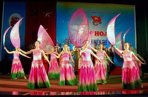 Liên hoan Tiếng hát thanh niên thế hệ Bác Hồ lần thứ IX năm 2013 - Đoàn cơ sở Sở Văn hóa, Thể thao và Du lịch giành giải nhất toàn đoàn