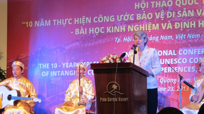 10 năm thực hiện Công ước bảo vệ di sản văn hóa phi vật thể UNESCO