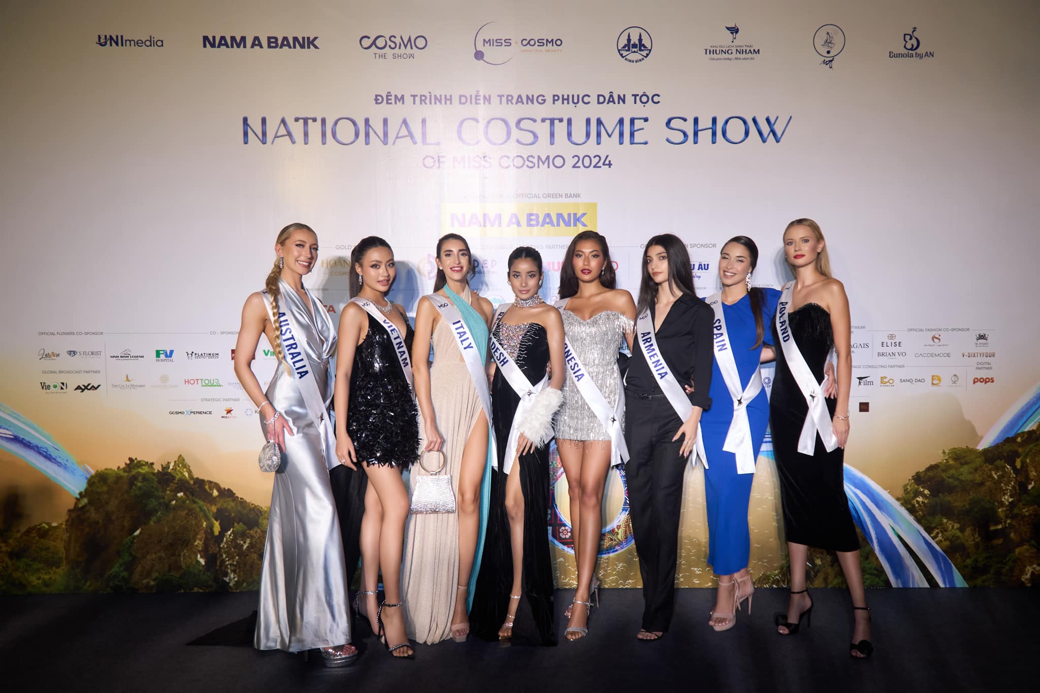 Sự kiện mở cửa tự do: “Đêm trình diễn trang phục dân tộc Miss Cosmo 2024” tại Thung Nham – Ninh Bình